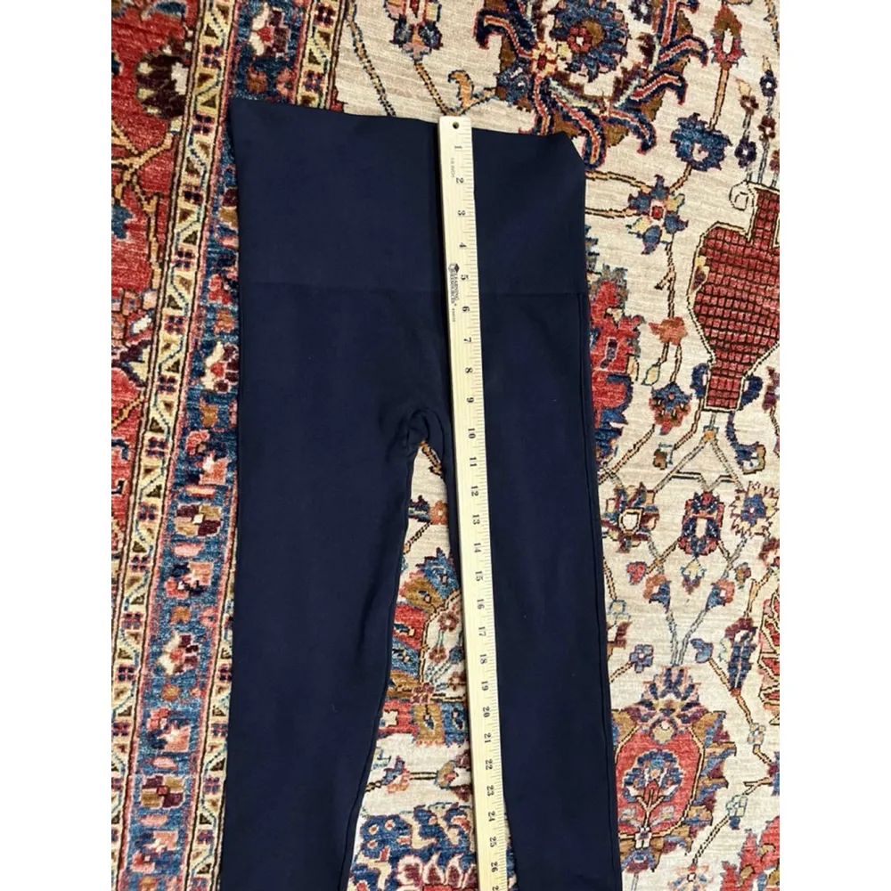 Women’s Spanx Black Pull on High Waisted Slimming Tight Leggings Size Small - Image 7