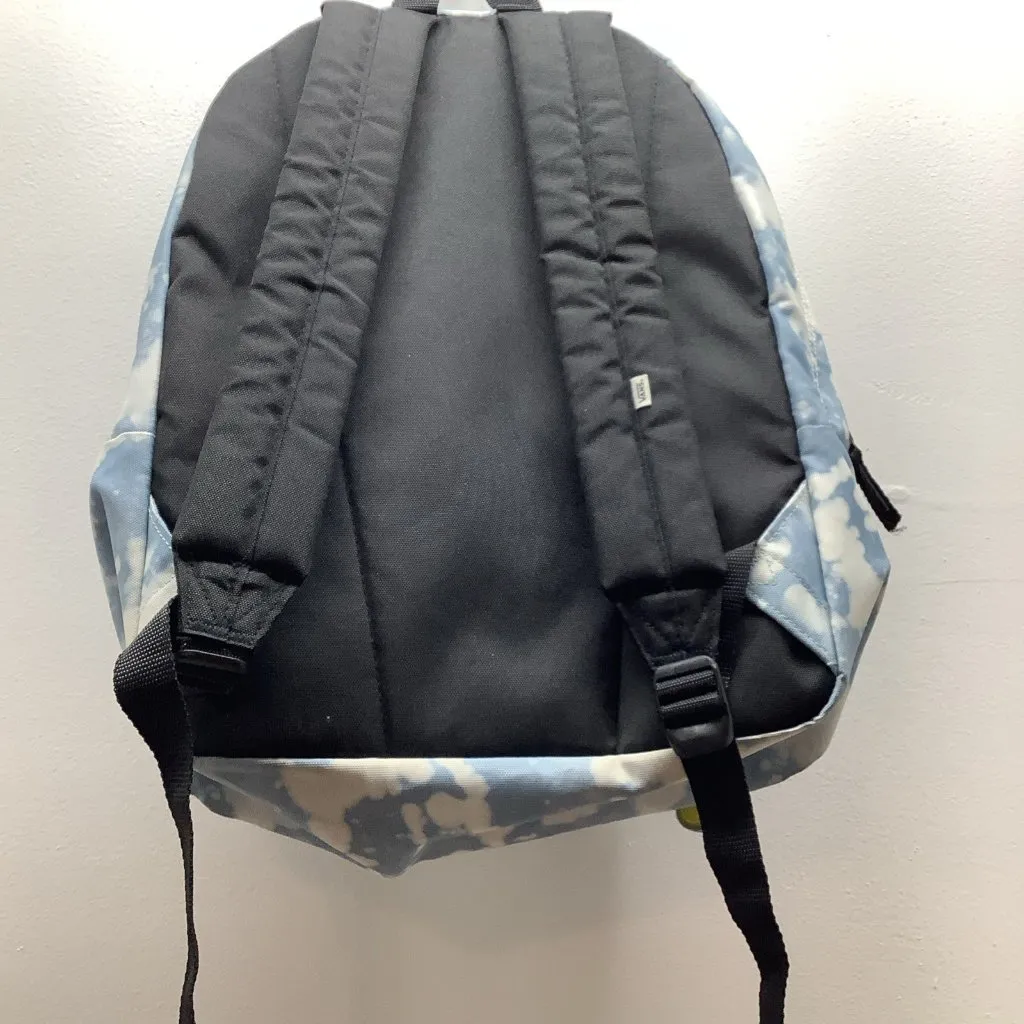 Van Off The Wall Blue Cloud Wash Backpack Preloved - Image 6