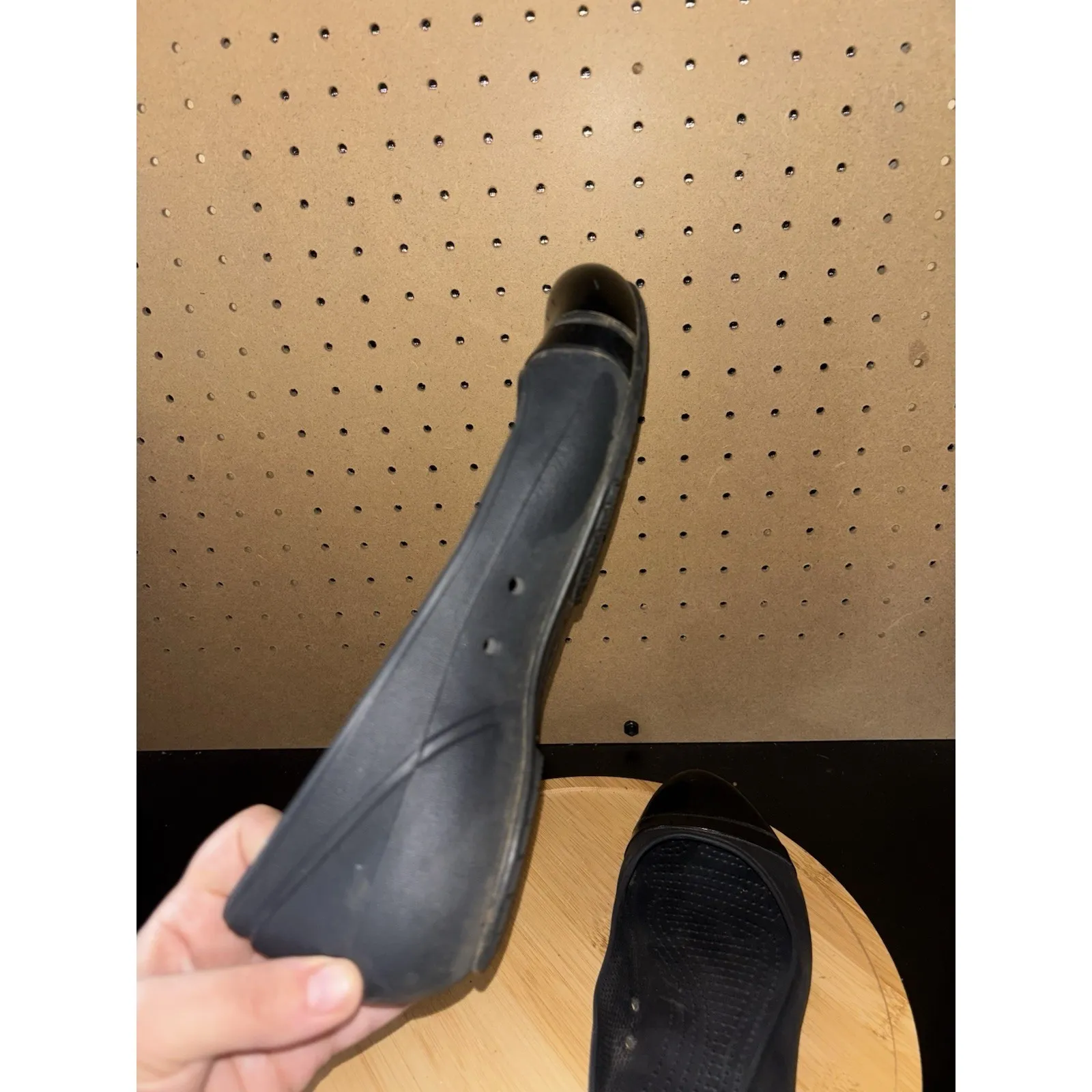 Crocs Womens Brynn Ballet Flats Shoes Black Slip On Round Toe‎ Comfort Sz 8 - Image 12