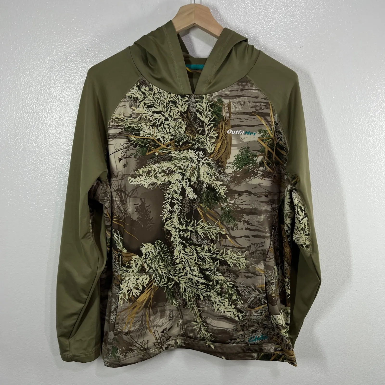 Cabela's Hoodie Camo Advantage NK4 OutfitHER Pullover Hunting Outdoors - Image 2