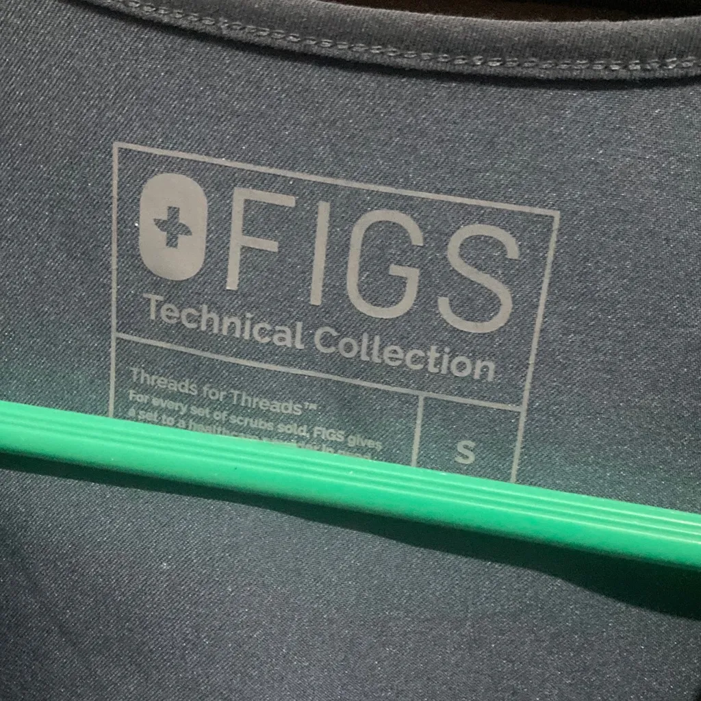 Figs Navy Blue/ Gray Women's Top - Image 2