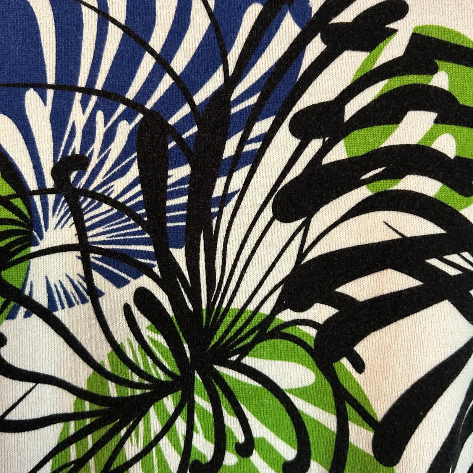 Sweater Jersey Floral Abstract XL 18 - Image 7