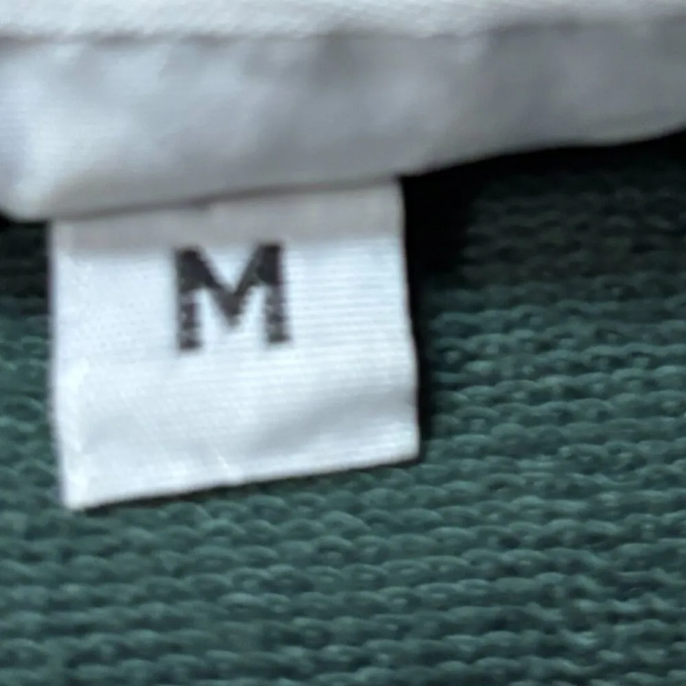 Bryn Walker Tunic Size Medium Organic Cotton Green Lagenlook 3/4 Sleeves Classic - Image 8