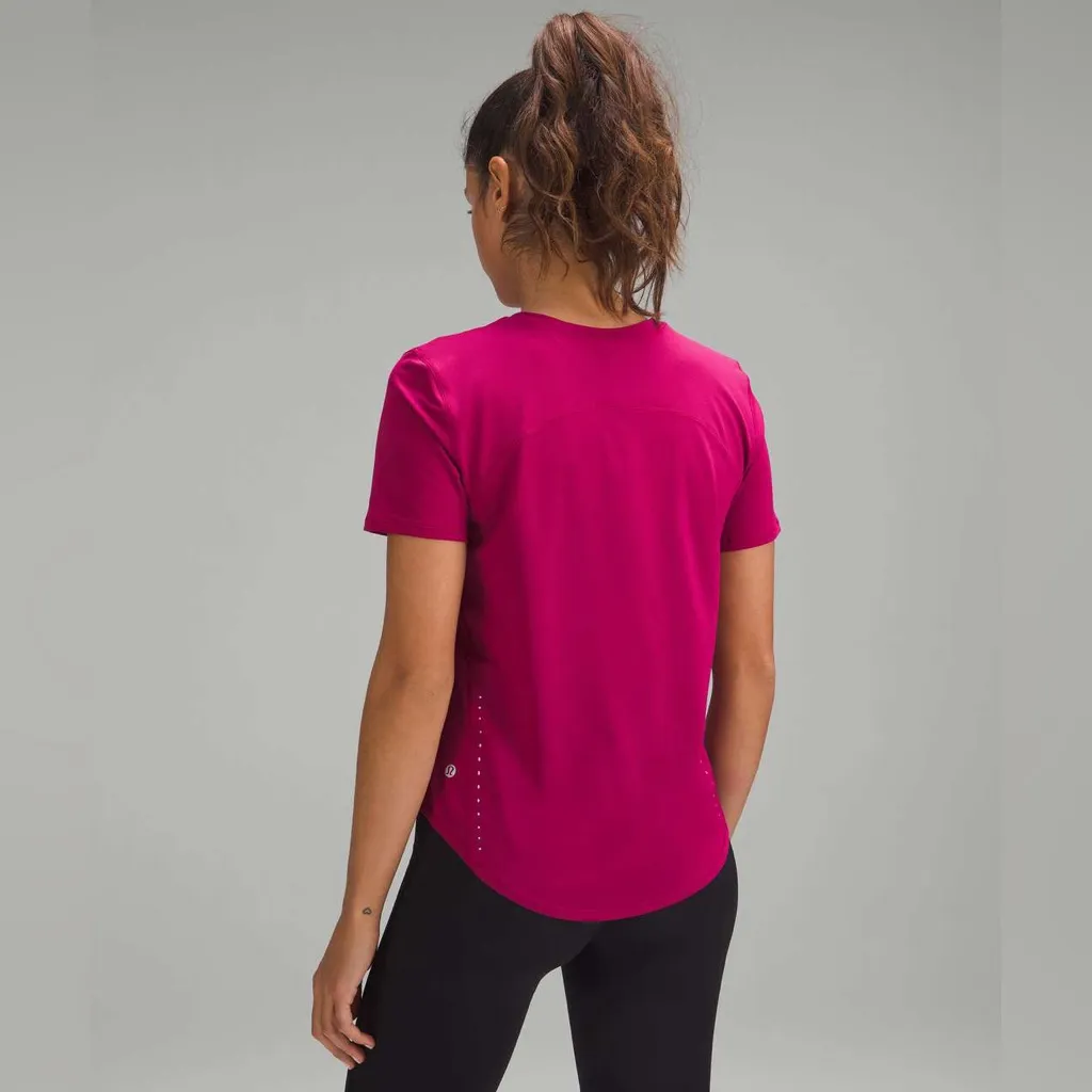 Lululemon High-Neck Running and Training T-Shirt
Wild Berry  new without tags - Image 3