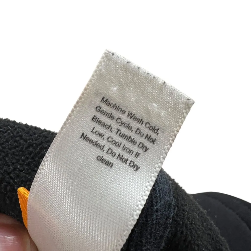 Lucy Hooded Toggle Jacket Fleece Lined Black Size Medium - Image 13