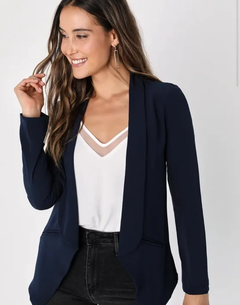 Navy Blue Blazer - Image 3