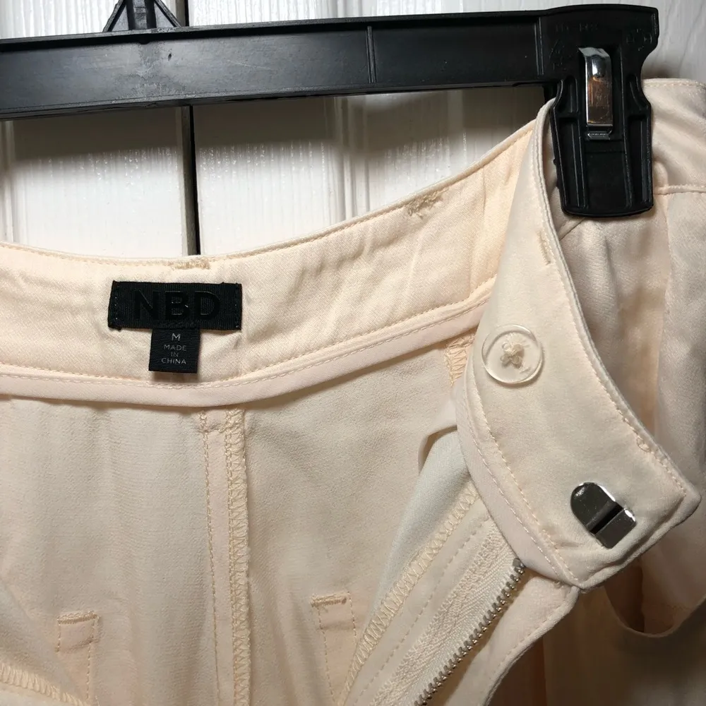 Revolve NBD Larkin Ivory Pants Size M - Image 12