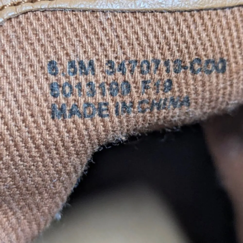 Frye & Co Caden Ankle Booties EUC Size 6.5M Brown - Image 9