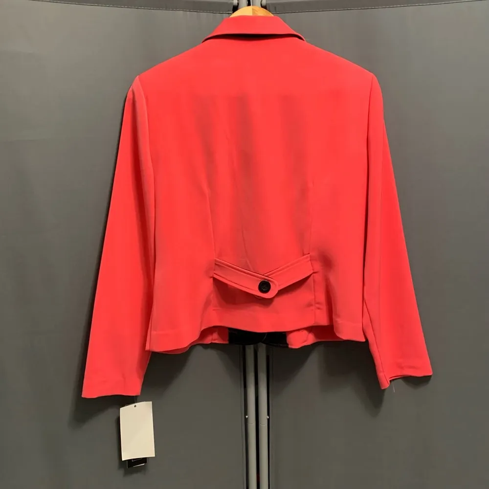 B28-Women's Jessica Howard Coral Blazer Jacket Size 10 Petite - Image 5