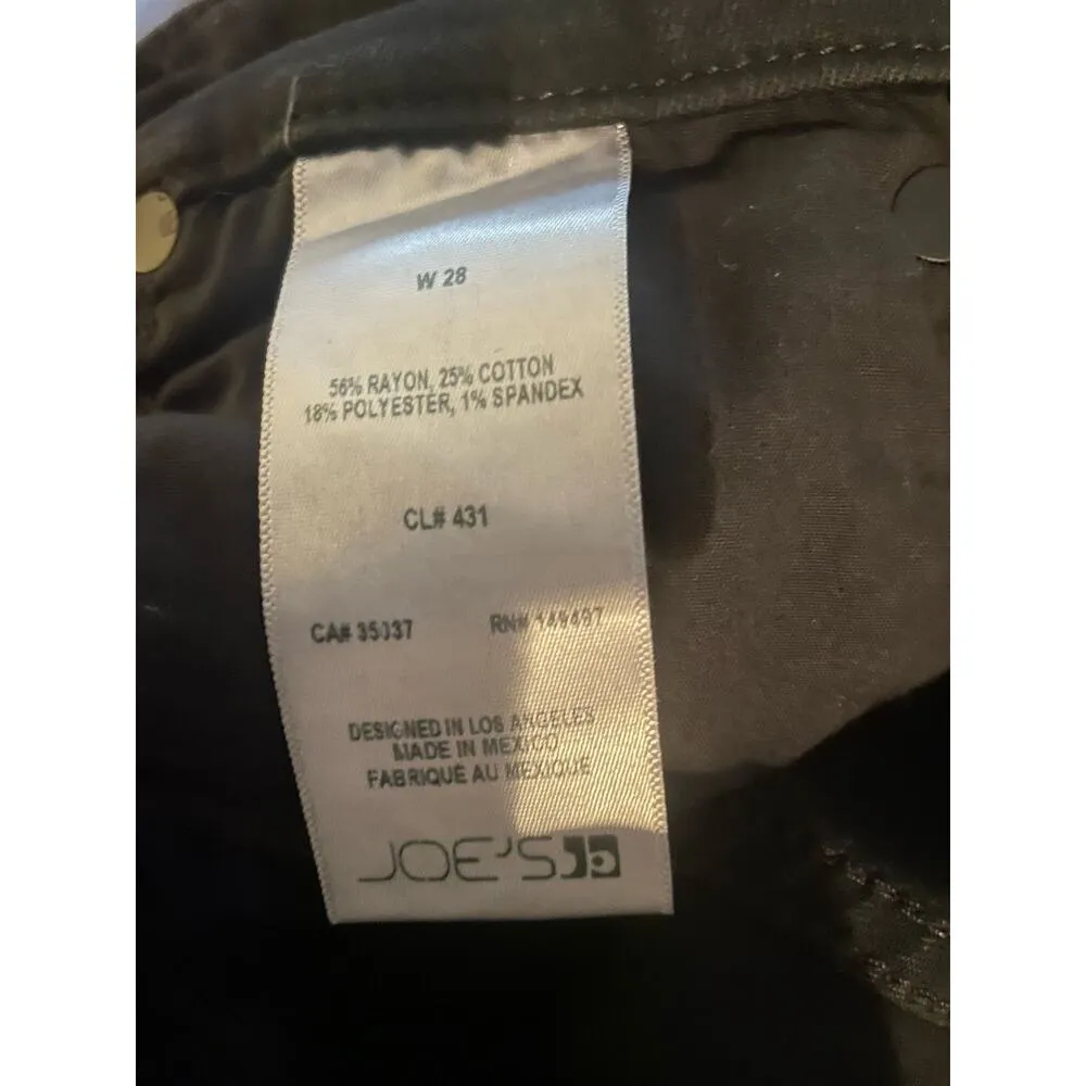 Joe's skinny Jeans, Tiger Sequined Trim, size 28, $15, B52 - Image 4