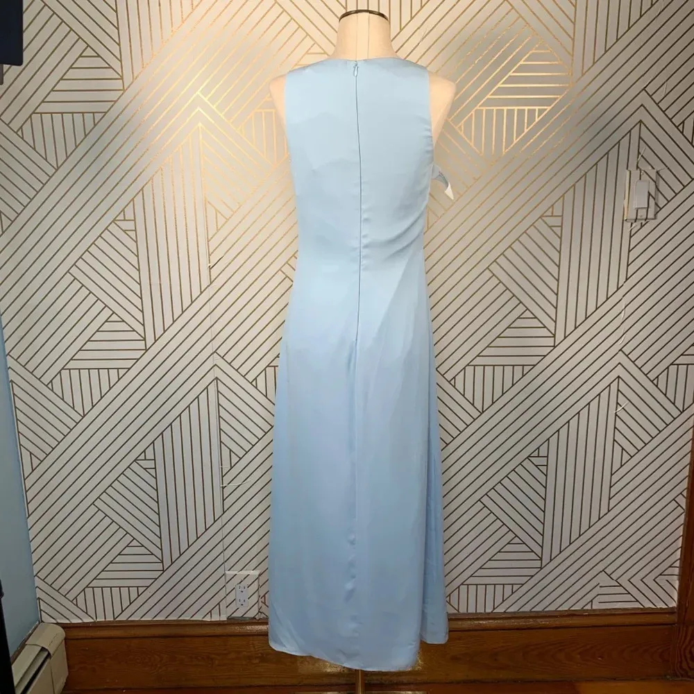 Fame and Partners Custom Blue‎ Bridesmaid Dress - Image 6