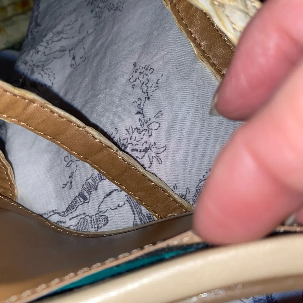 dv Dolce Vita Raffia Strappy Sandal Shoe Size 8 - Image 12