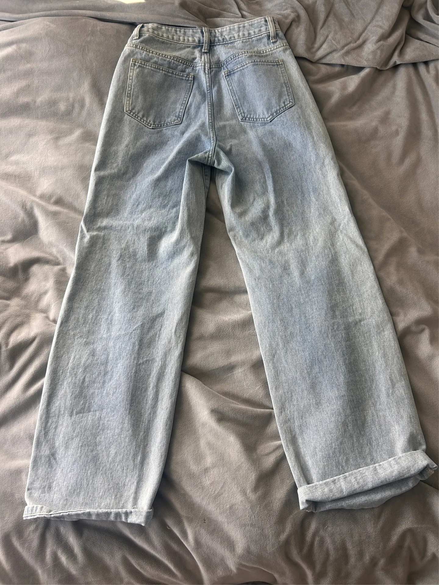 wide leg jeans - Image 2