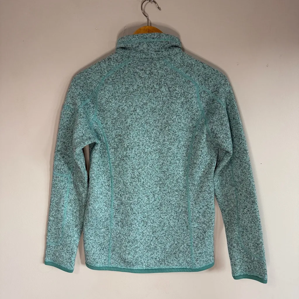 Patagonia Teal Better Sweater Quarter Zip Jacket | S - Image 5