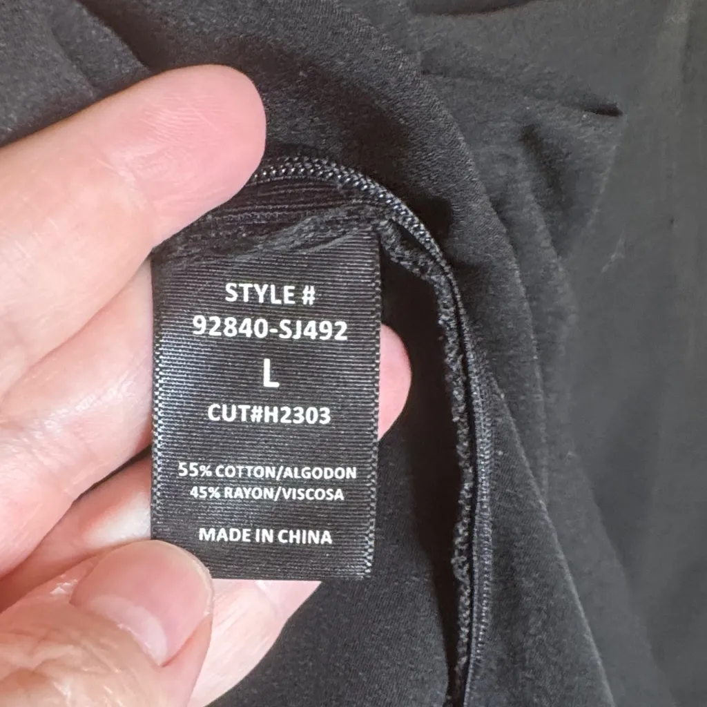 HAVE Fashion Los Angeles Classic Black Pleated Women's Skirt Size Large - Image 4