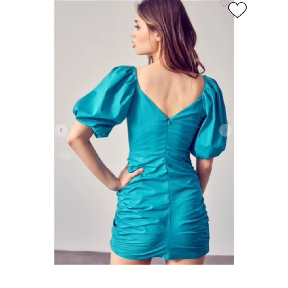 Teal Semiformal Dress - Image 3