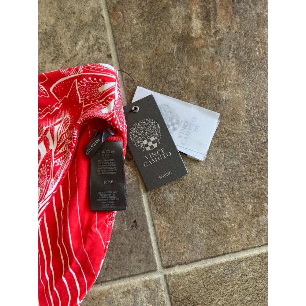 Vince Camuto Poppy Reversible Bikini Bottoms Size Small - Image 6