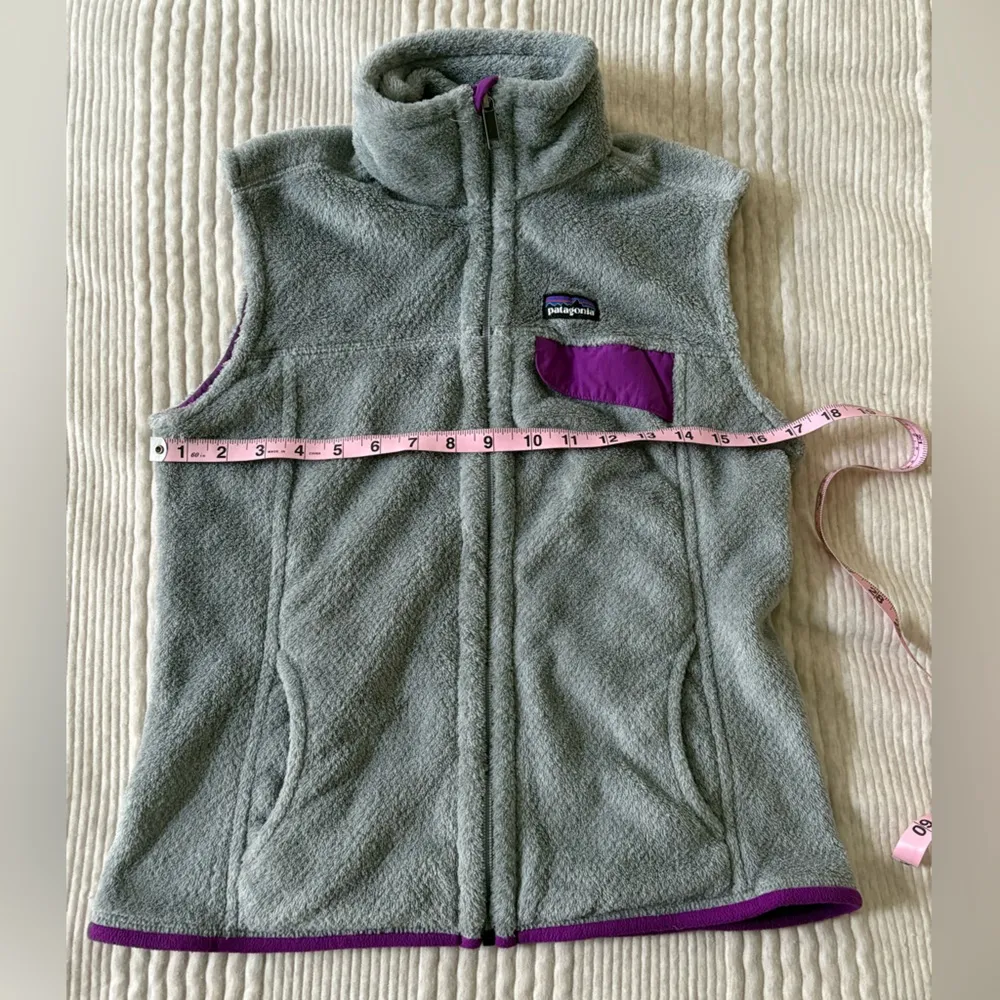 Patagonia Re-Tool Vest Gray Purple Women’s Sz Medium - Image 7