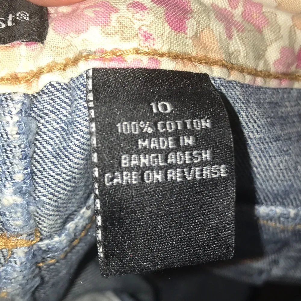 - North crest cuffed blue jean shorts s10 - Image 9