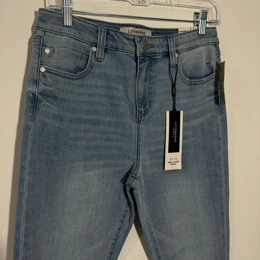 NWT Stitch Fix Liverpool Liverpool Abby High-Rise Ankle In Keniston Size 4/27‎ - Image 8