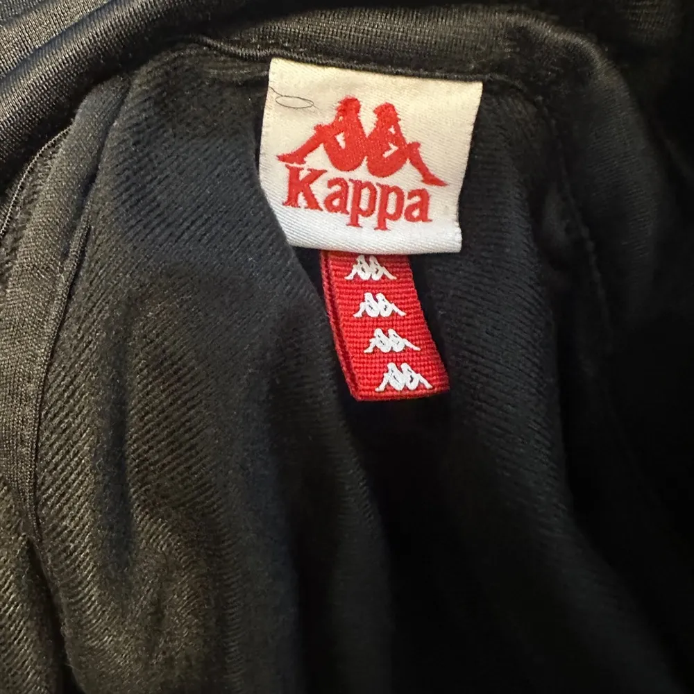 Kappa Womens Black & White Banda Anniston Track Jacket Size XLarge VINTAGE - Image 12