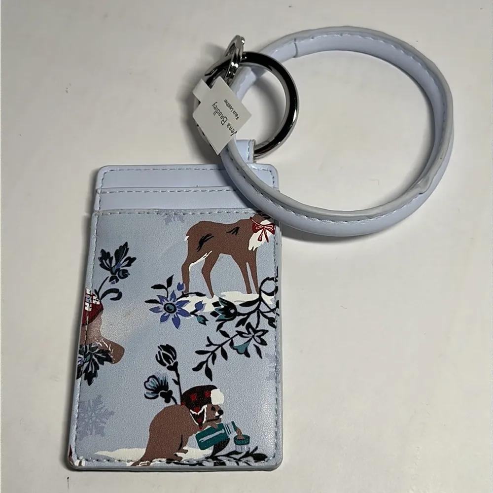 Vera Bradley Bracelet Key Ring Card Case - #66 - Image 3