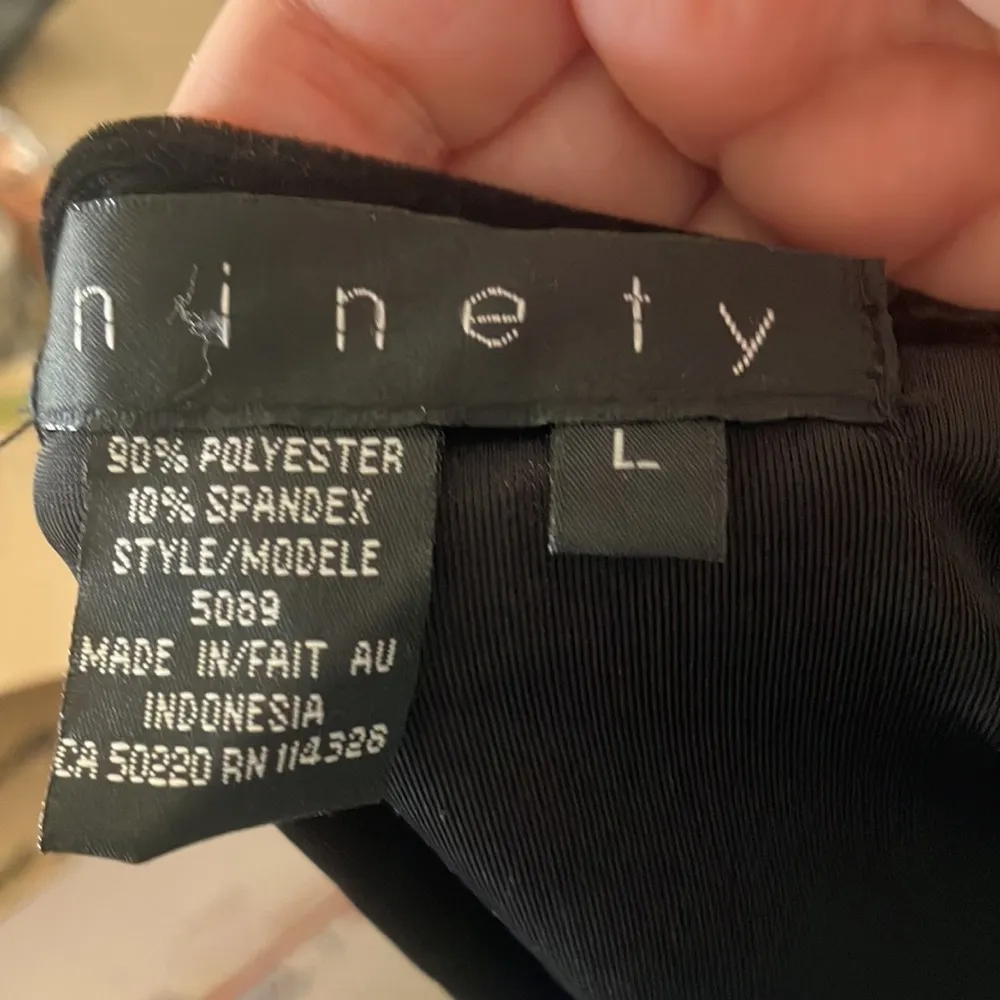 Ninety sequin trim tie front bolero large Black - Image 3