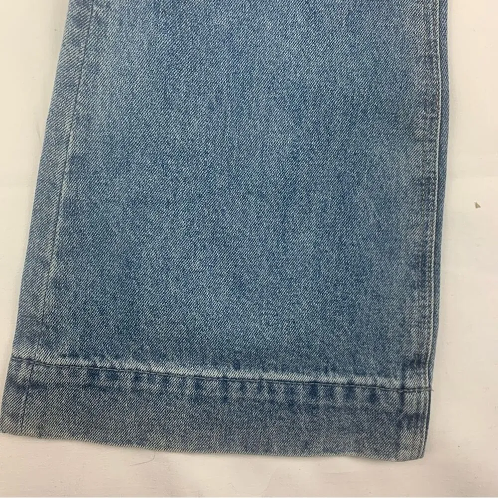 Rock N Roll Denim size 26 trouser new wide leg high rise jeans western riding Blue - Image 11