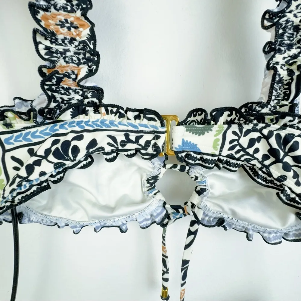 Lost and Wander Oracle Ruffle Bikini Set swimsuit swimwear Size Small - Image 5