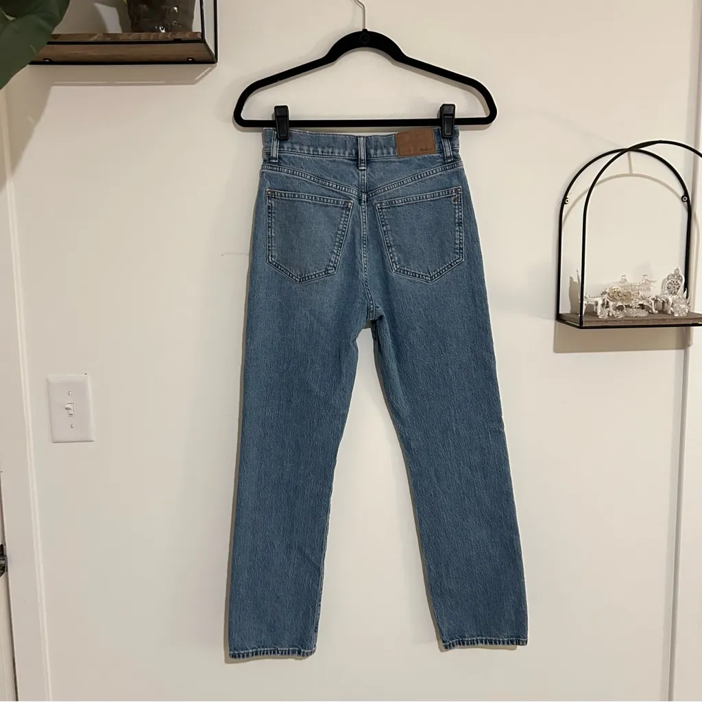 Madewell The '90s Straight Crop Jean Size 25 - Image 2