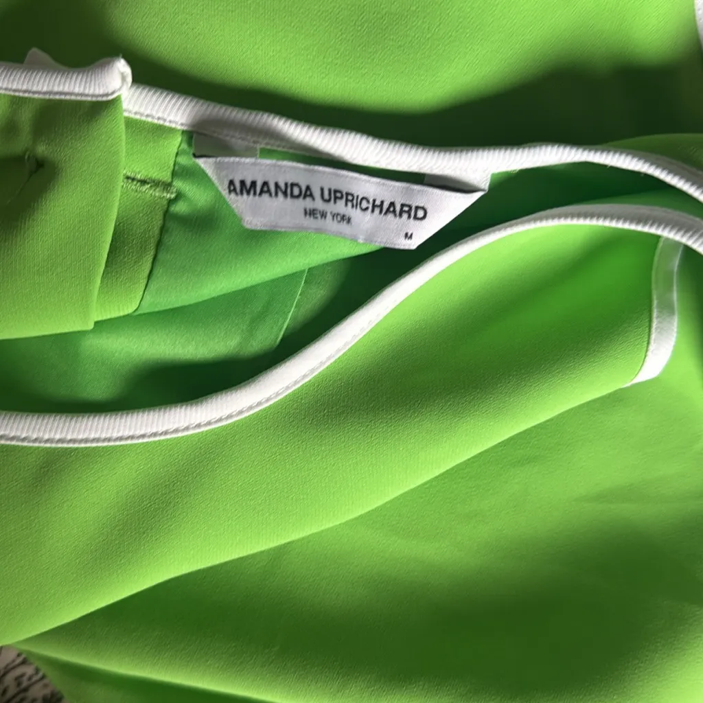 Amanda Uprichard  Beeba Dress Apple Medium - Image 13