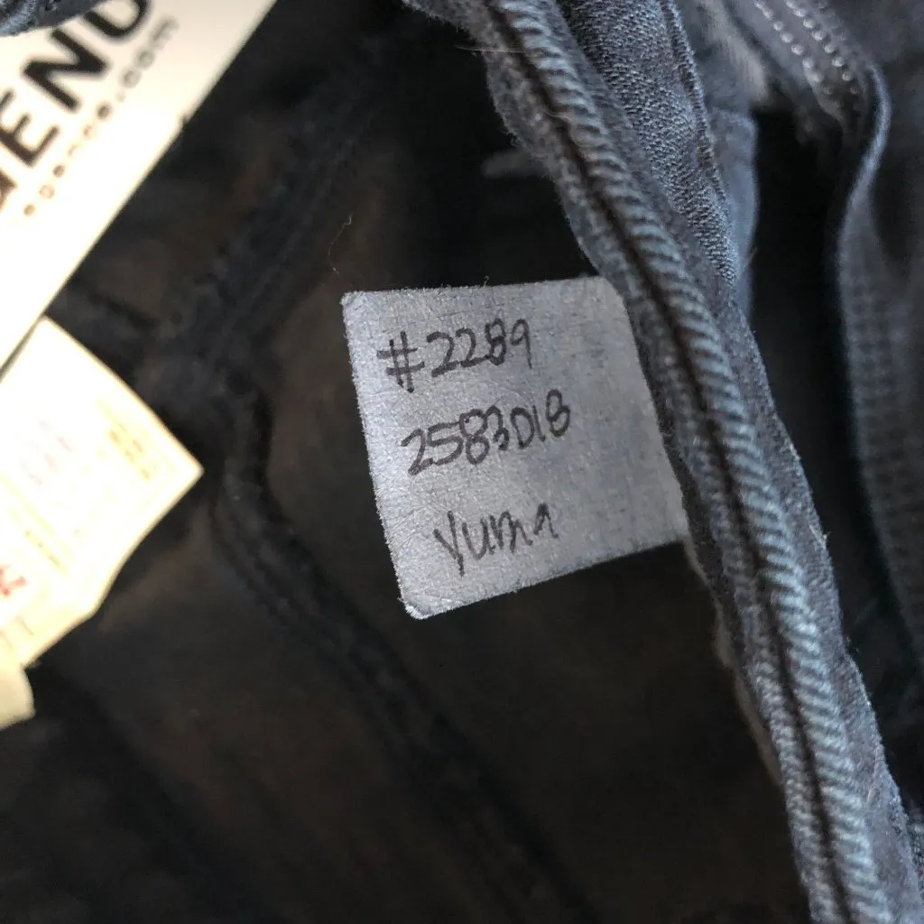 L'agence Boot Cut Jeans Dark Wash Stretch 25 Sample - Image 4