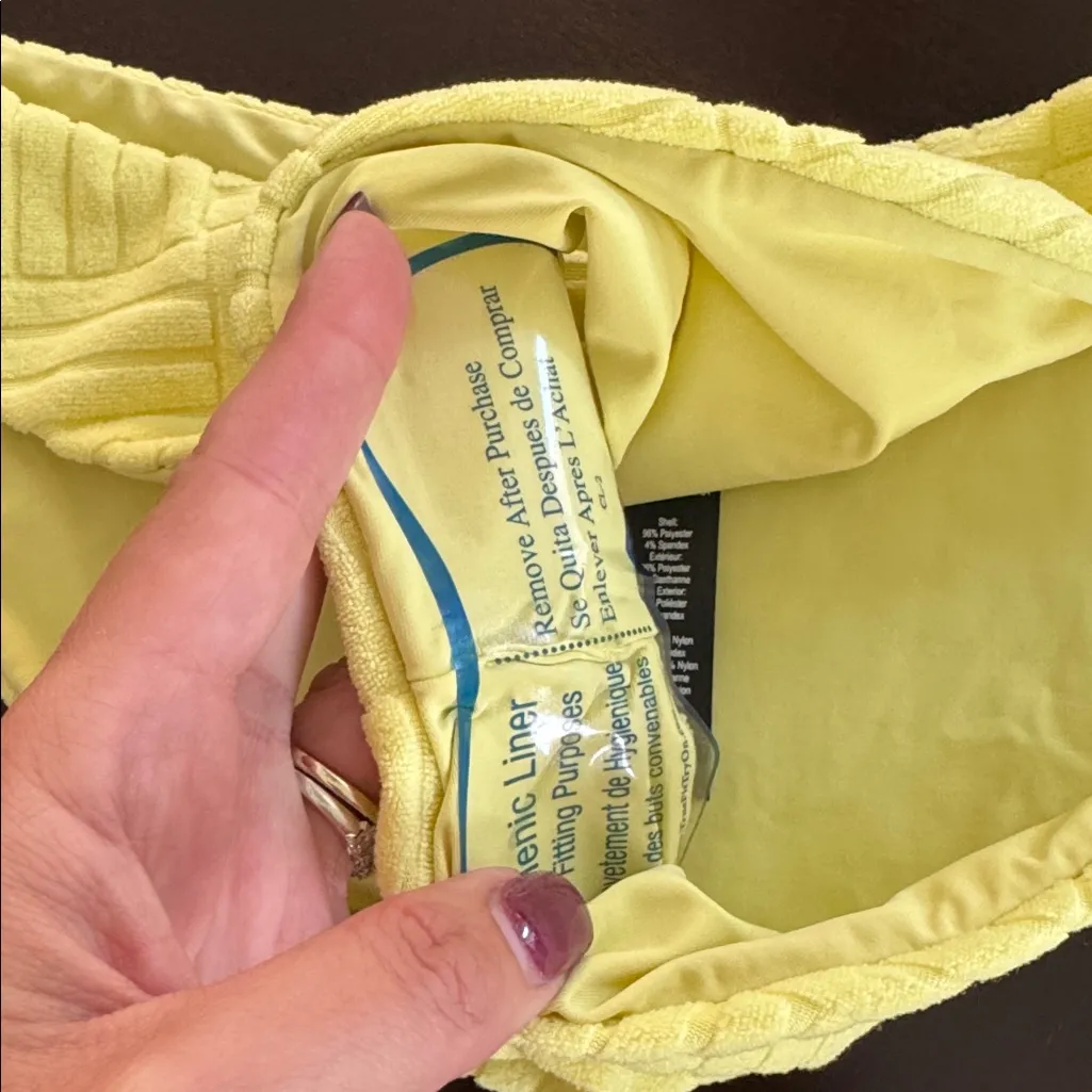 Beach Riot Vanessa Bottom Citrine Crush Terry, Size medium, $88 - Image 10