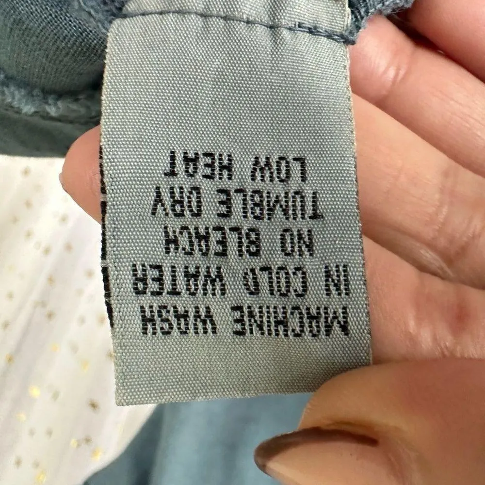 Wearables Belita Ruffle Split V Neck Linen - Image 8