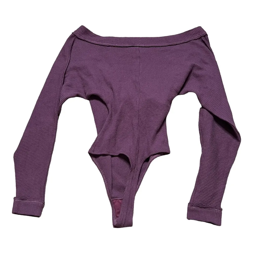 Intimately Free People Lovin’ This Feeling Bodysuit XS Women’s Fig Jam NWT. - Image 3