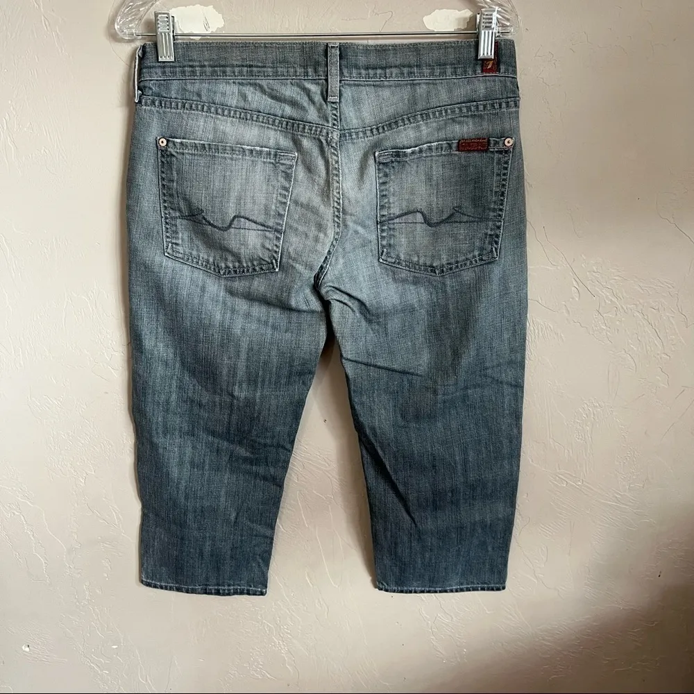 7 For all Mankind Roxanne Denim‎ Capris - Image 5