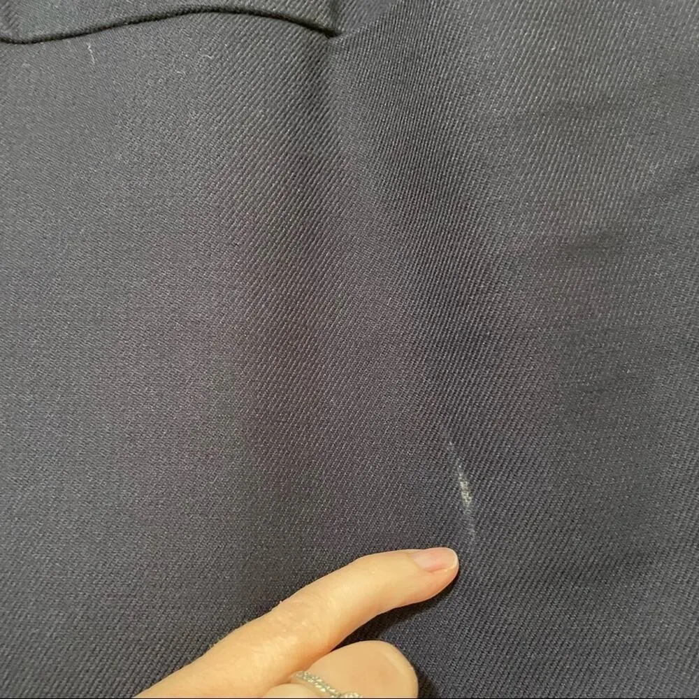 Phillip Lim Navy Blue Mini Pencil Skirt Womens 6 Preppy Dark Academia Office - Image 5