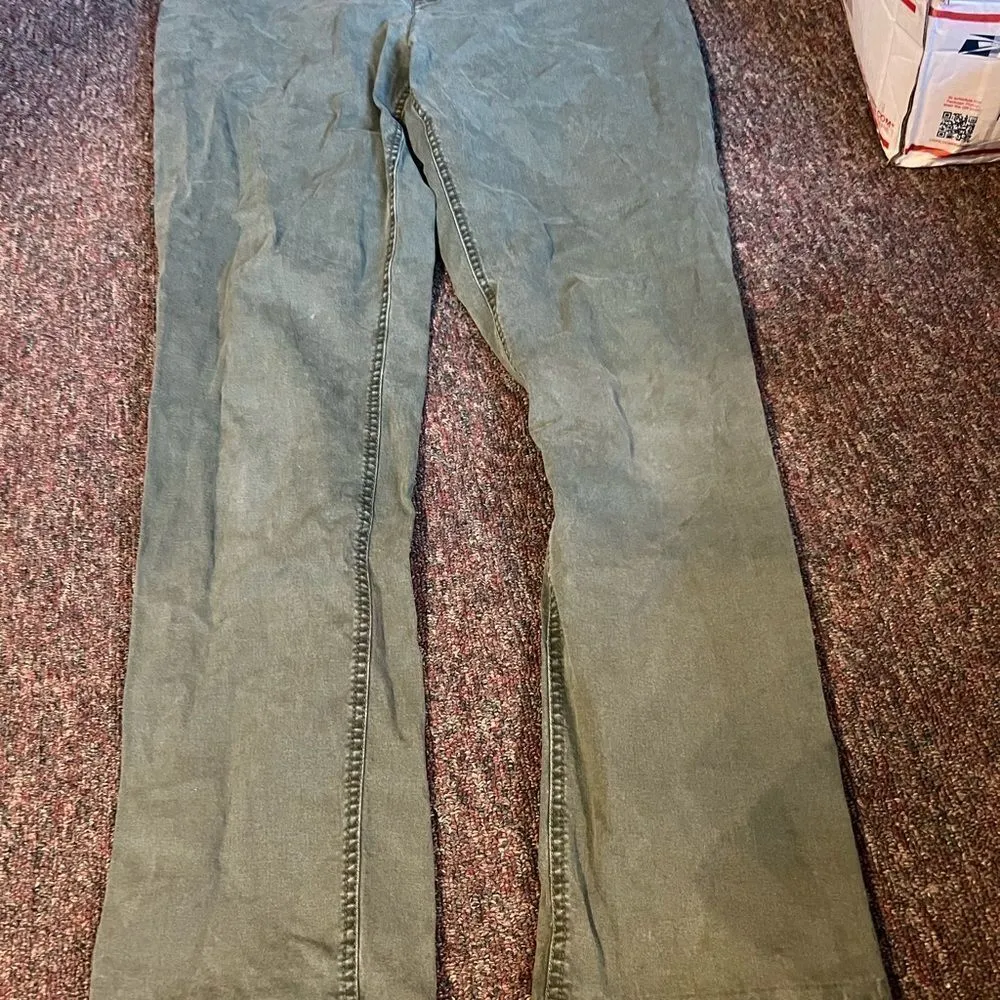 J Jill green jeans 12 - Image 4