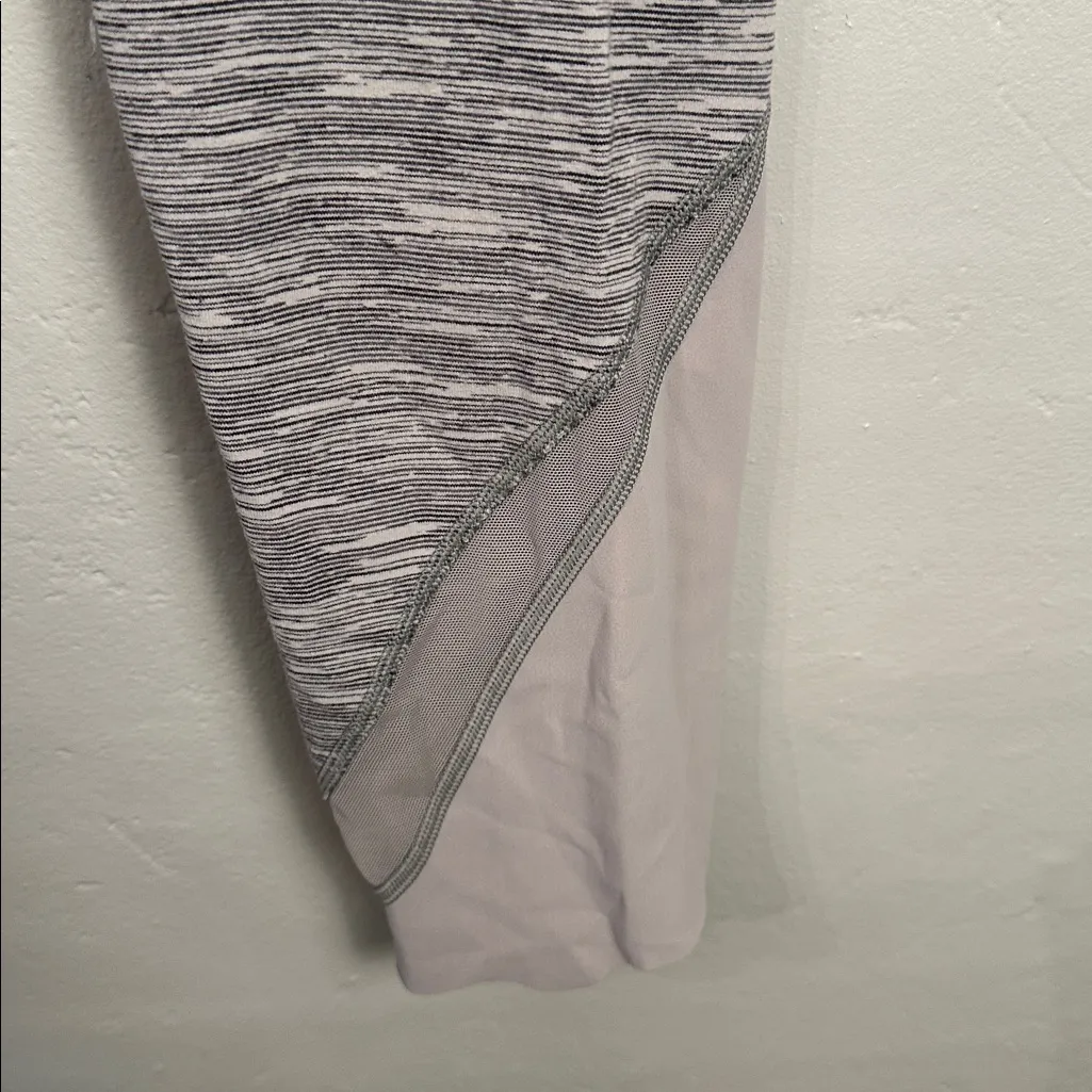Lululemon Gray leggings with scalloped bottom - Image 2