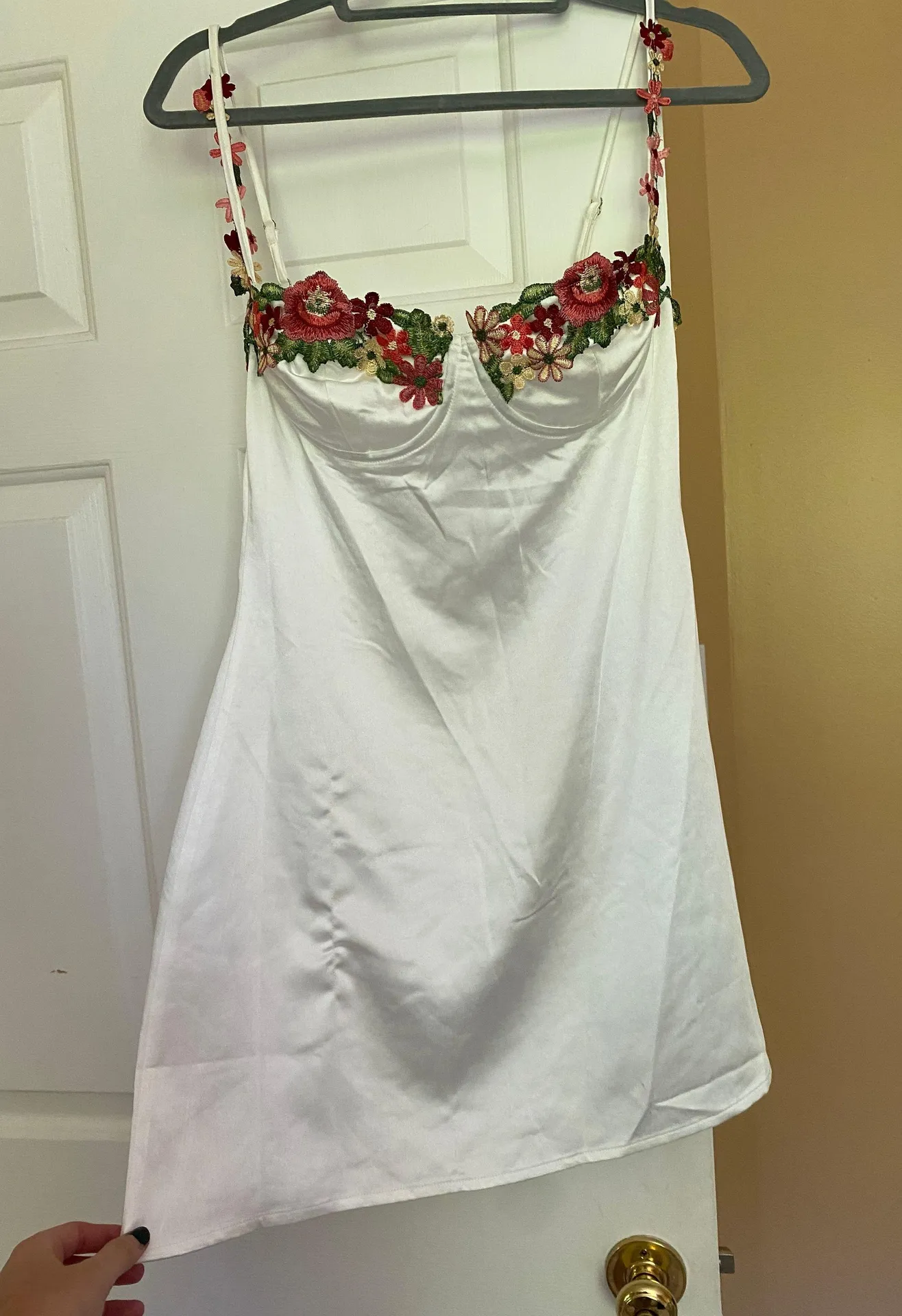 mini dress for womenlifestyle GOLDEN FLEUR HALTER MINI DRESS