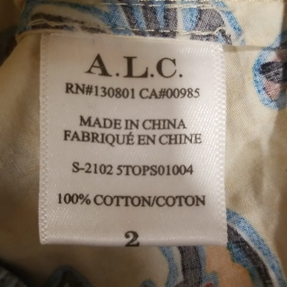 💕A.L.C.💕 Rylan Printed Puff Sleeve Top & Lucie Floral Maxi Skirt  ~ Apricot 2 - Image 16