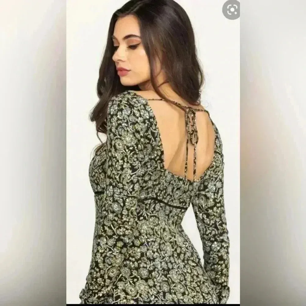 Free People Women’s Boheme Mini Dress Size 10 NWT - Image 4