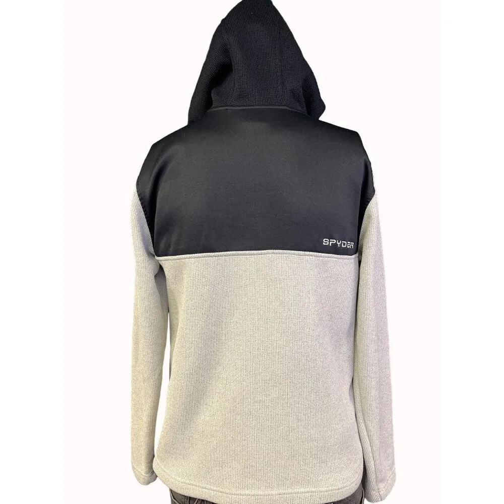 Spyder Women's Grey/Black Sweater/Hoodie Sz Sz S/P/P SKU 4867 - Image 2