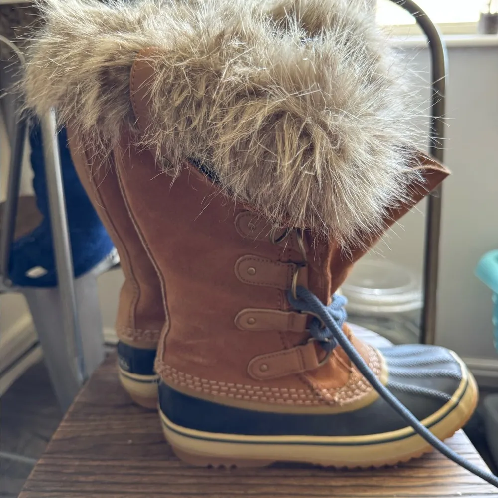 Sorel Joan of Arctic Waterproof Boots- Elk/Dark Mountian- Size 6.5 - Image 6