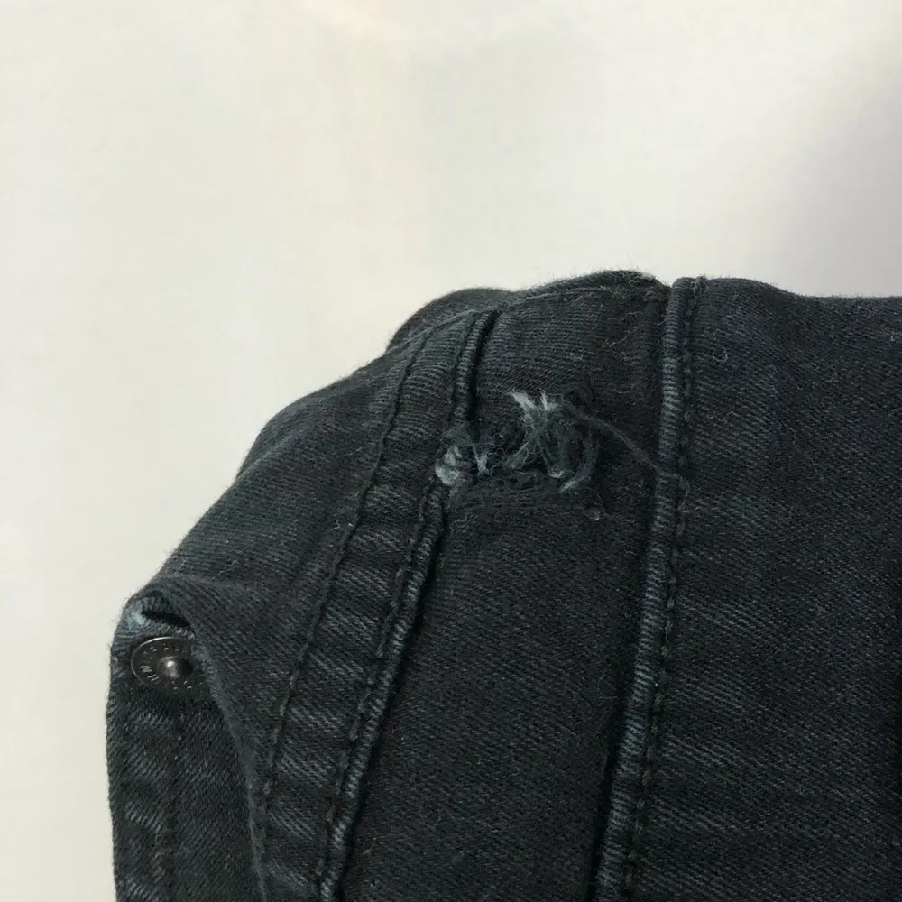 7 For All Mankind 7FAM Black The Skinny Skinny Jeans 27 - Image 6