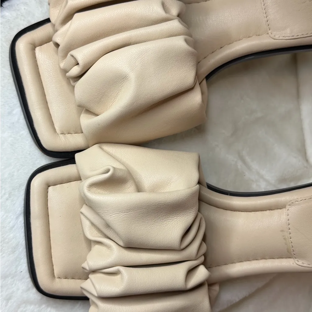 Circus by Sam Edelman Slade Ruffle Slide with a 3 inch heel new size 8.5 - Image 12