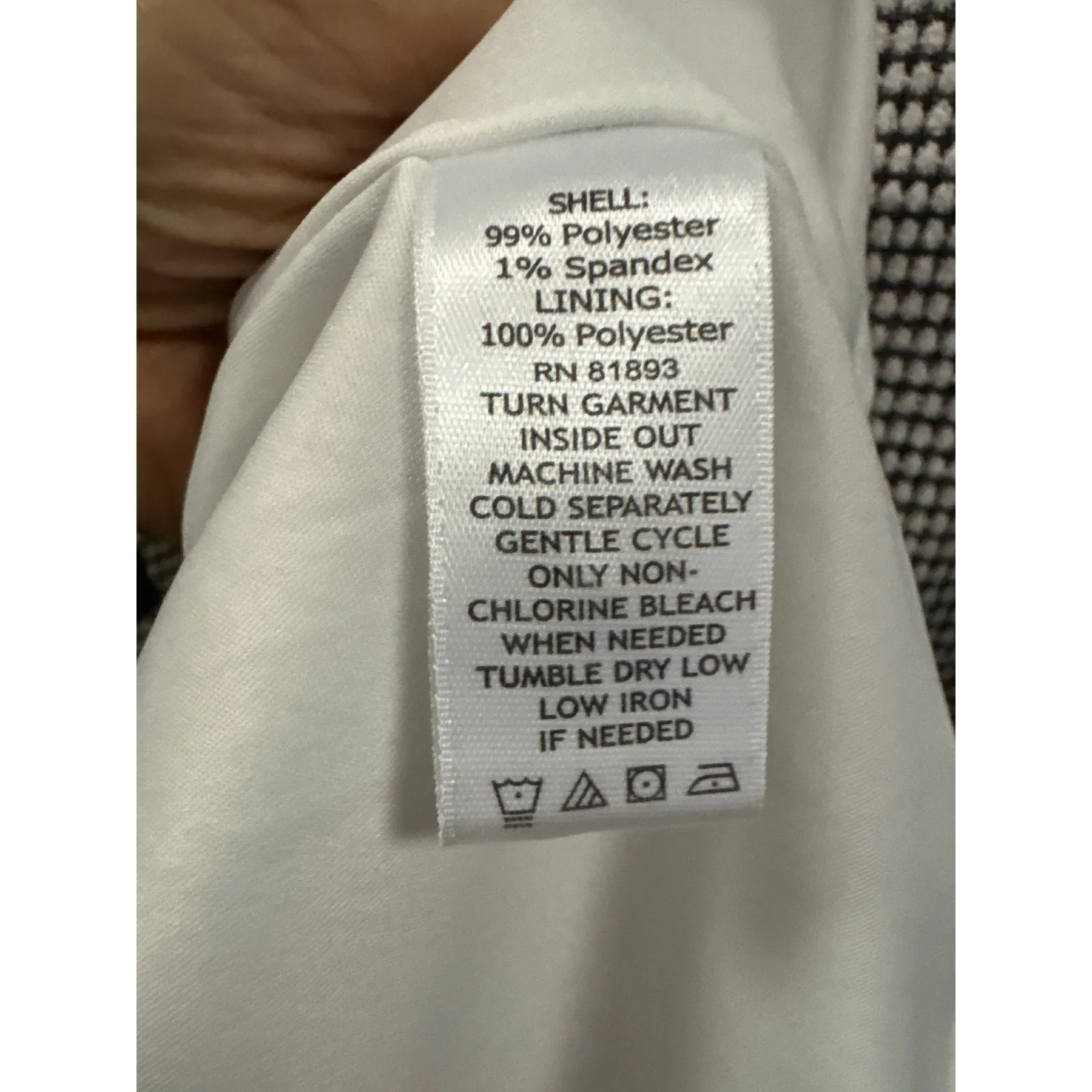 Houndstooth Sleeveless Dress A Line‎ Career Work Cocktail Party - Image 5