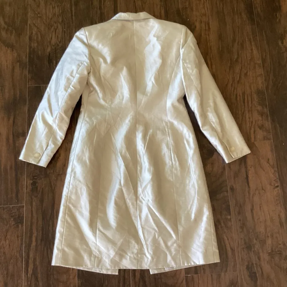 Larry Levine Satin Suit Coat - Image 7