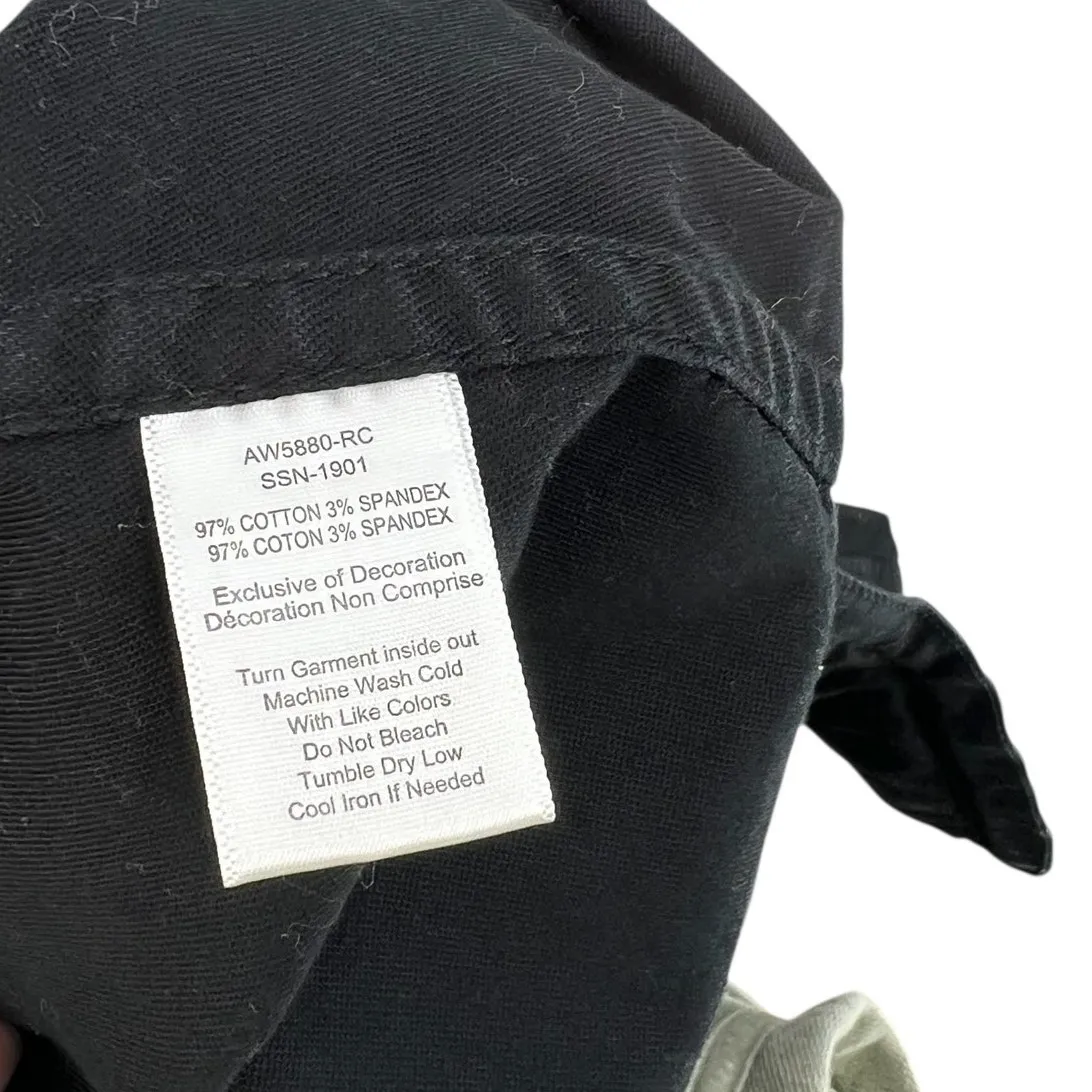 Atm Anthony Thomas Melillo Washed Cargo Jacket Cotton Black Size Medium - Image 13