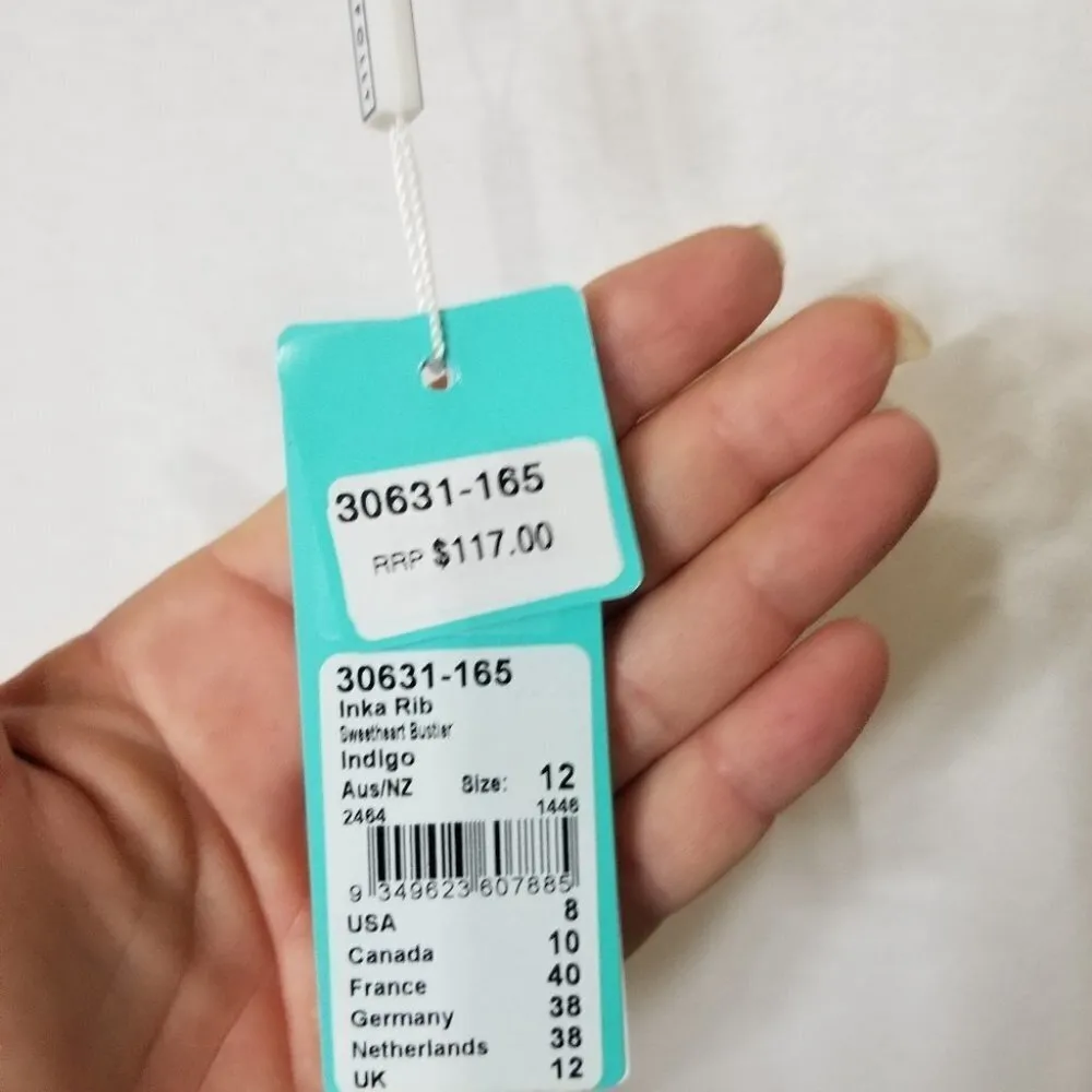 Seafolly  Navy bikini top - Image 2